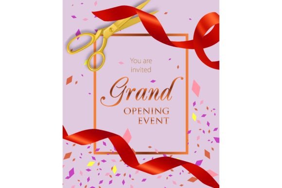 Download Grand Opening Event Lettering with Sciss - Lettering Collection