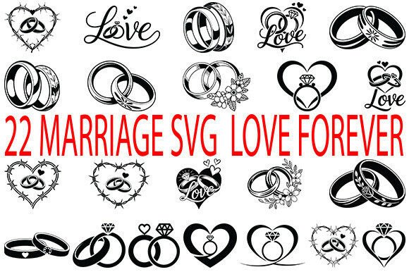 Download Marriage Svg Love Forever Bundle - Marriage Collection